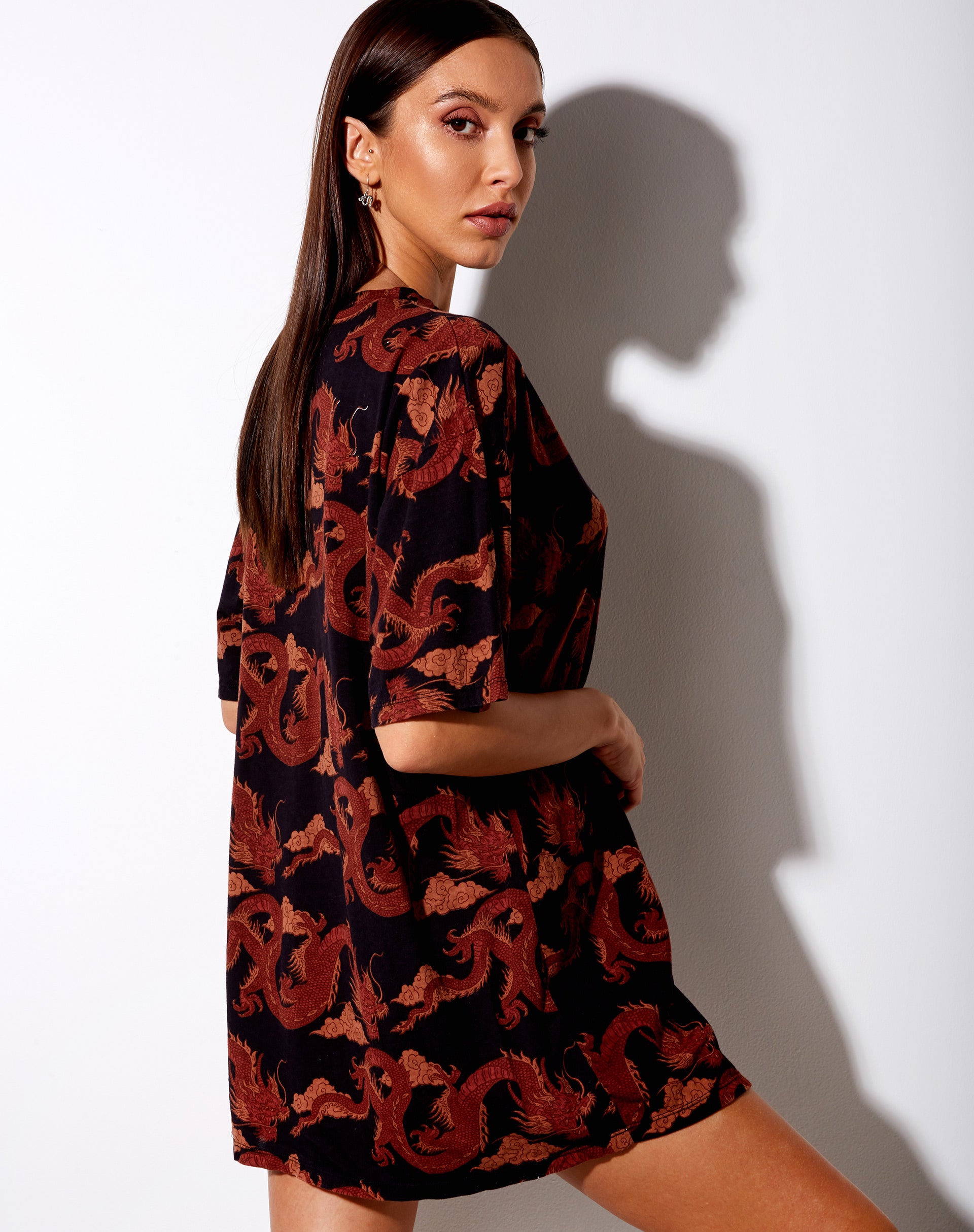 Image of Sunny Kiss Tee in Tonal Dragon Orange