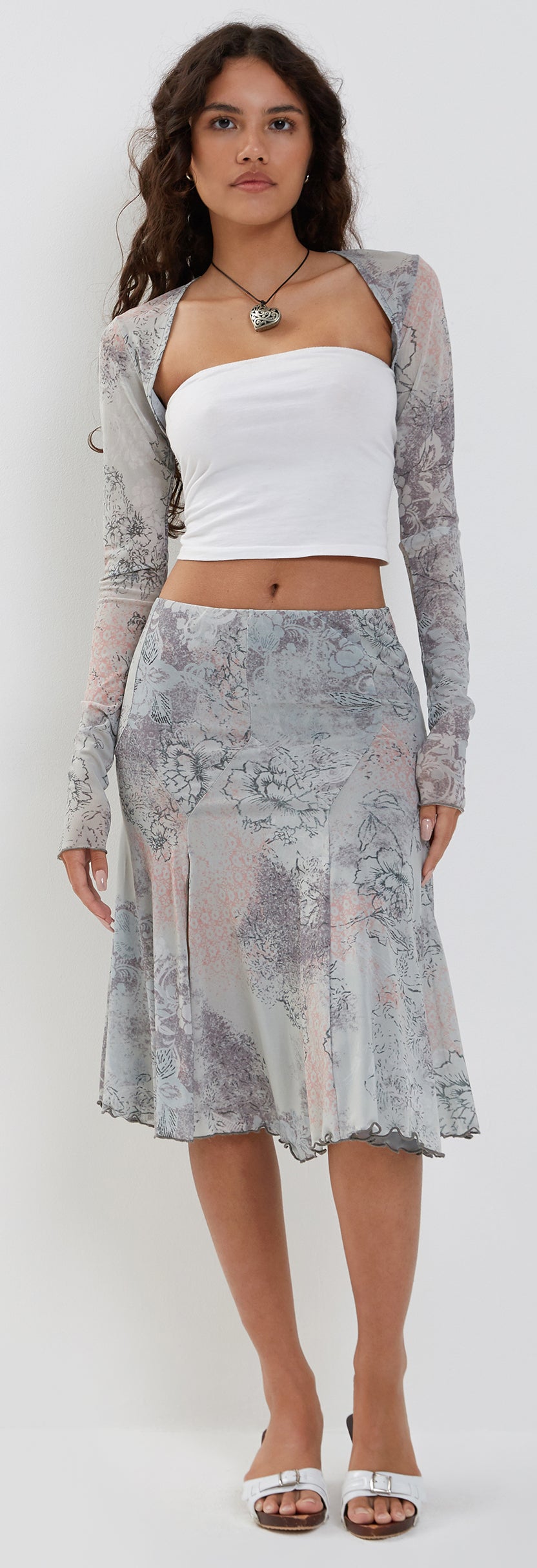 Sloane Floral Skirt Set
