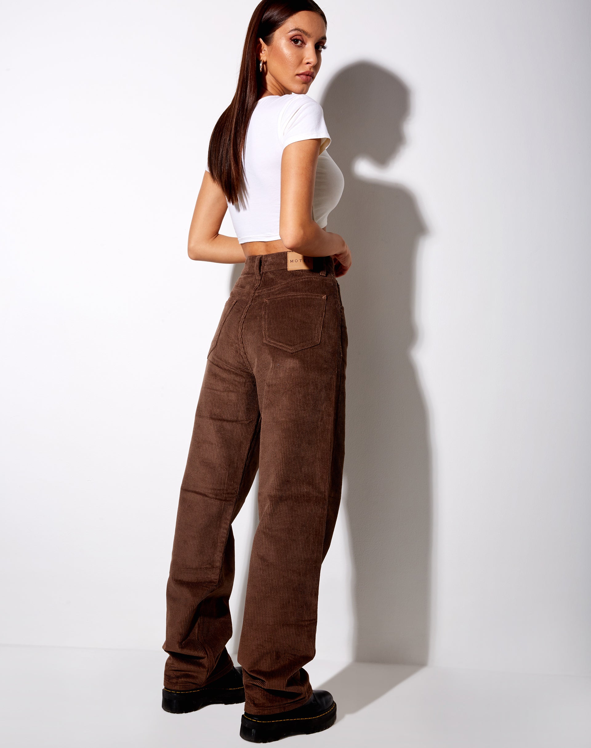 Image of Tindy Crop Top in Ivory Triple Butterfly Embro