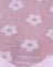 Lilac Mesh Daisy White Flock