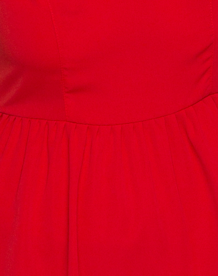 motel rocks skater dress Saunder Skater Dress in Mini Gingham