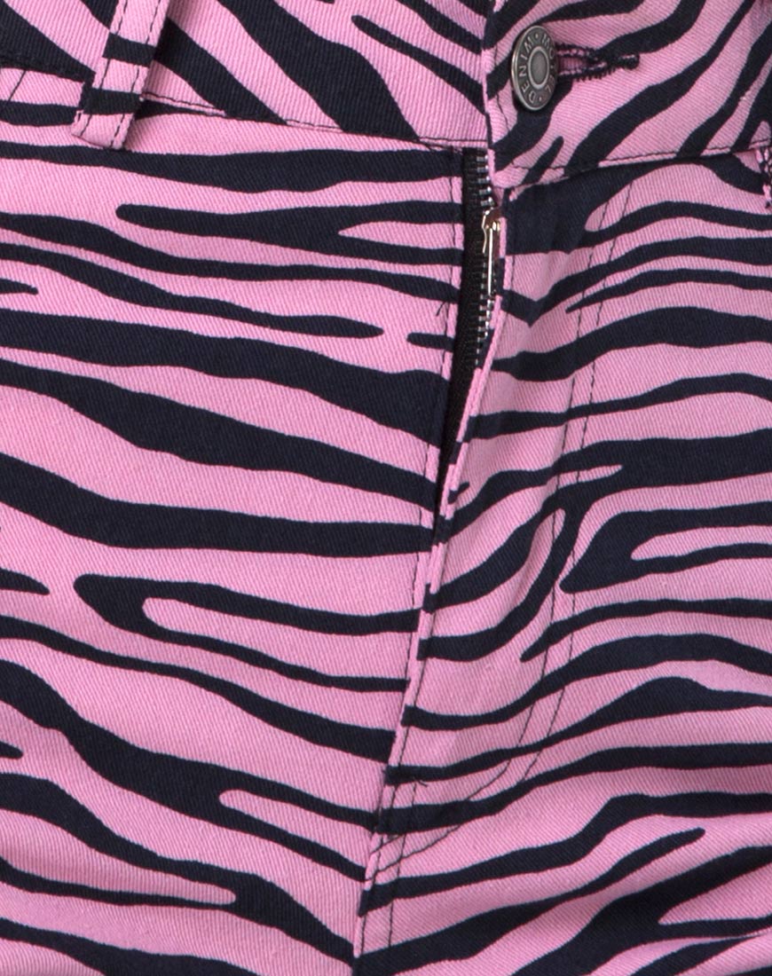 Image of Ultimate Jean in Zips Zebra Pink