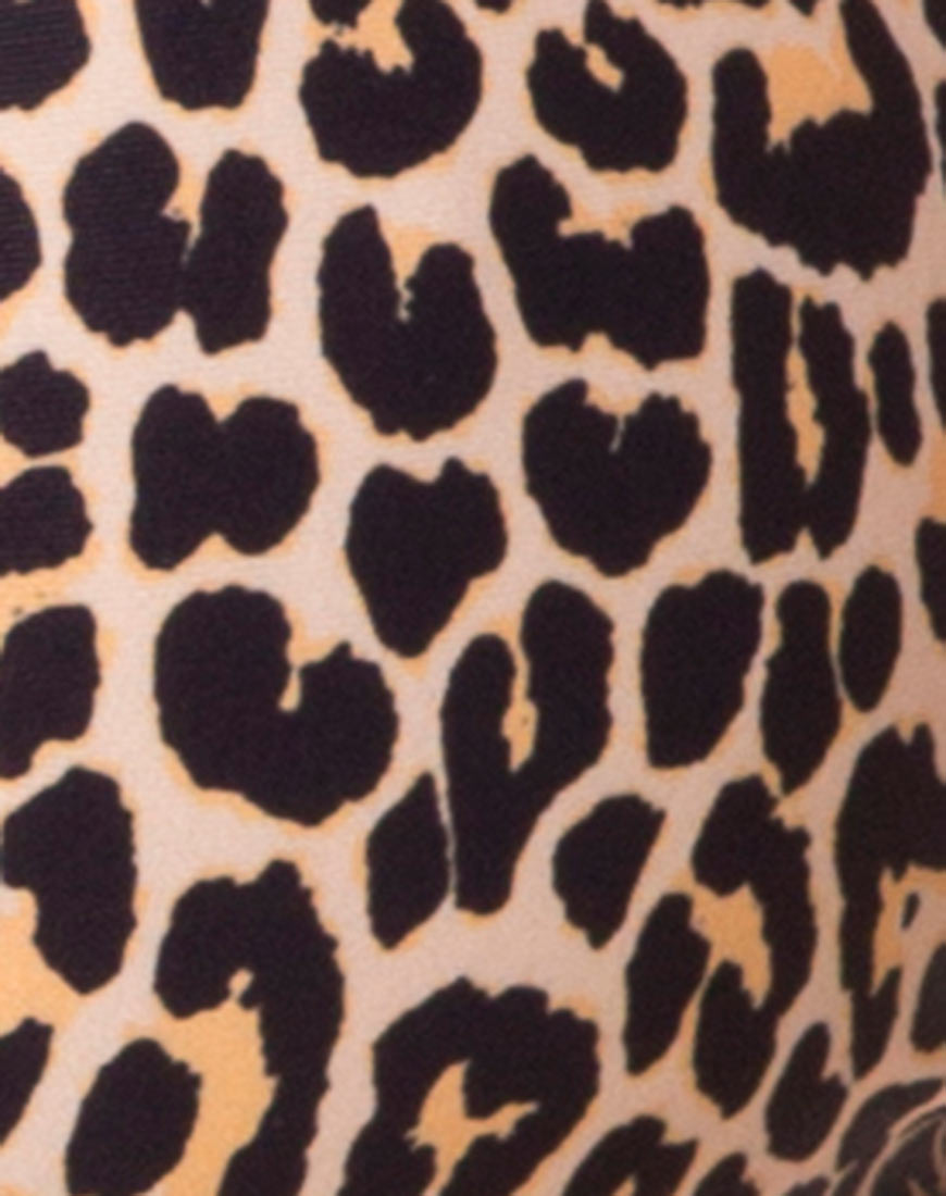 Image of Valda Bikini Top in Rar Leopard