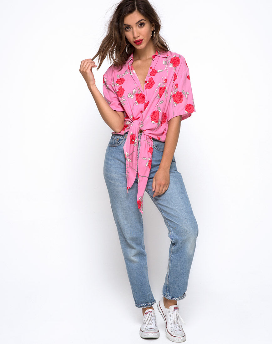 Image of Vual Shirt in Candy Rose