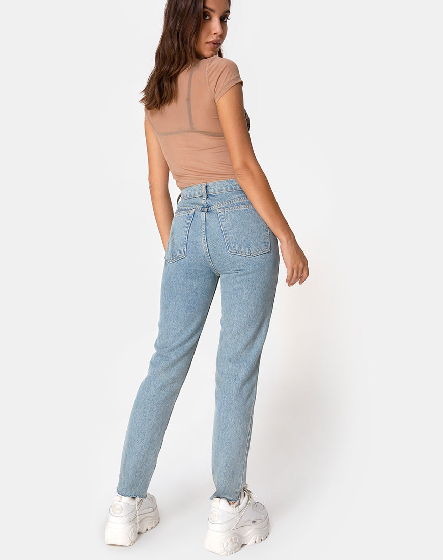 Image of Whitney Tee Alchemy in Net Taupe