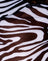 Wavey Zebra Black and White with Lace