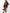 image of Maxel Midi Skirt in Crepe Brown