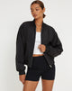 image of Yuu Shell Jacket in Black