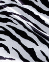 Horizontal Zebra Black and White