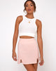 Image of Zila Mini Skirt in Peach