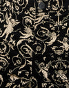 Baroque Cherub Black and Gold
